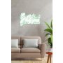 WALLXPERT Dekorativna plastična LED rasveta Do What You Love Green - slika 3