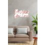 WALLXPERT Dekorativna plastična LED rasveta Do What You Love Red - slika 3