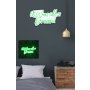 WALLXPERT Dekorativna plastična LED rasveta It was all a Dream Green - slika 3