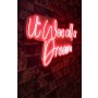 WALLXPERT Dekorativna plastična LED rasveta It was all a Dream Red - slika 1