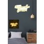 WALLXPERT Dekorativna plastična LED rasveta It was all a Dream Yellow - slika 3