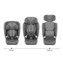 KINDERKRAFT KINDERKRAFT AUTOSEDISTE FIX2GO I-SIZE 76-150CM GREY - slika 2