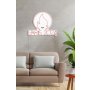 WALLXPERT Dekorativna plastična LED rasveta Paris 2024 Pink - slika 3