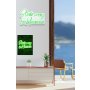 WALLXPERT Dekorativna plastična LED rasveta Stairway to Heaven Green - slika 3