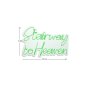 WALLXPERT Dekorativna plastična LED rasveta Stairway to Heaven Green - slika 4