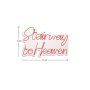 WALLXPERT Dekorativna plastična LED rasveta Stairway to Heaven Red - slika 4