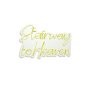 WALLXPERT Dekorativna plastična LED rasveta Stairway to Heaven Yellow - slika 2