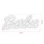 WALLXPERT Dekorativna plastična LED rasveta Barbie White - slika 3