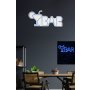 WALLXPERT Dekorativna plastična LED rasveta Bar Blue - slika 2