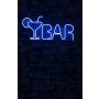 WALLXPERT Dekorativna plastična LED rasveta Bar Blue - slika 1