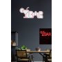 WALLXPERT Dekorativna plastična LED rasveta Bar Red - slika 3