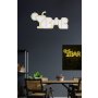 WALLXPERT Dekorativna plastična LED rasveta Bar Yellow - slika 2
