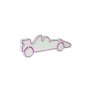 WALLXPERT Dekorativna plastična LED rasveta Formula 1 Race Car Pink - slika 4