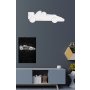 WALLXPERT Dekorativna plastična LED rasveta Formula 1 Race Car White - slika 3