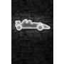 WALLXPERT Dekorativna plastična LED rasveta Formula 1 Race Car White - slika 1