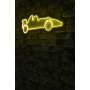 WALLXPERT Dekorativna plastična LED rasveta Formula 1 Race Car Yellow - slika 1
