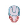WALLXPERT Dekorativna plastična LED rasveta Iron Man Multicolor - slika 2