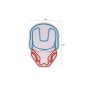 WALLXPERT Dekorativna plastična LED rasveta Iron Man Multicolor - slika 4