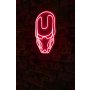 WALLXPERT Dekorativna plastična LED rasveta Iron Man Red - slika 1