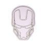 WALLXPERT Dekorativna plastična LED rasveta Iron Man White - slika 2