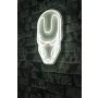 WALLXPERT Dekorativna plastična LED rasveta Iron Man White - slika 1