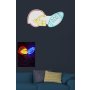 WALLXPERT Dekorativna plastična LED rasveta NFL Football Blue Multicolor - slika 3