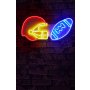 WALLXPERT Dekorativna plastična LED rasveta NFL Football Blue Multicolor - slika 1