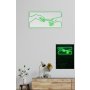 WALLXPERT Dekorativna plastična LED rasveta Creation of Adam Green - slika 3