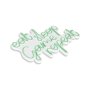 WALLXPERT Dekorativna plastična LED rasveta eat sleep game repeat Green - slika 2