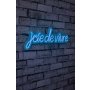 WALLXPERT Dekorativna plastična LED rasveta Joie de Vivre Blue - slika 1