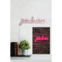 WALLXPERT Dekorativna plastična LED rasveta Joie de Vivre Pink - slika 2