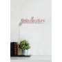 WALLXPERT Dekorativna plastična LED rasveta Joie de Vivre Pink - slika 4