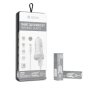 DEVIA Auto punjač Idrawer, Dual USB, Tip C, 3.1A, Beli - slika 2