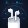 DEVIA Bezicna Slusalica Joy A13 TWS Wireless earphone bele - slika 2