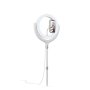 DEVIA Ring light sa stalakom, LED, 12'', 10W, 30x70cm, Beli - slika 1