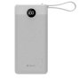 DEVIA Power bank Extreme Speed Series Full Compatible, Tip C, USB, Lighting, 10000mAh, Bela - slika 3