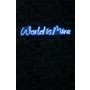 WALLXPERT Dekorativna plastična LED rasveta World is Mine Blue - slika 1