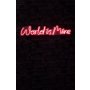 WALLXPERT Dekorativna plastična LED rasveta World is Mine Red - slika 1