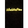 WALLXPERT Dekorativna plastična LED rasveta World is Mine Yellow - slika 1