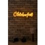WALLXPERT Dekorativna plastična LED rasveta Oktoberfest Yellow - slika 1