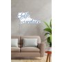 WALLXPERT Dekorativna plastična LED rasveta Hello Sunshine Blue - slika 2
