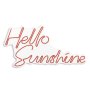 WALLXPERT Dekorativna plastična LED rasveta Hello Sunshine Red - slika 2