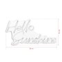 WALLXPERT Dekorativna plastična LED rasveta Hello Sunshine White - slika 4
