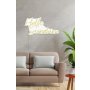 WALLXPERT Dekorativna plastična LED rasveta Hello Sunshine Yellow - slika 3