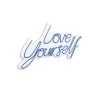WALLXPERT Dekorativna plastična LED rasveta Love Yourself Blue - slika 2