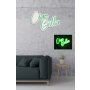 WALLXPERT Dekorativna plastična LED rasveta Ciao Bella Green - slika 3