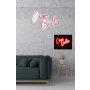 WALLXPERT Dekorativna plastična LED rasveta Ciao Bella Red - slika 3