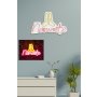 WALLXPERT Dekorativna plastična LED rasveta Namaste Pink Yellow - slika 3