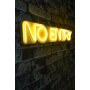 WALLXPERT Dekorativna plastična LED rasveta No Entry Yellow - slika 1
