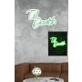 WALLXPERT Dekorativna plastična LED rasveta Til Death Green - slika 2
